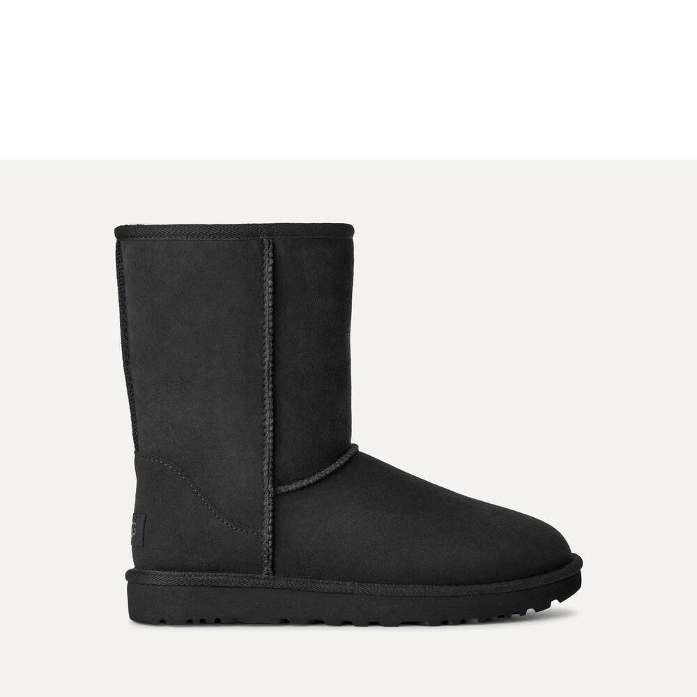 NEW UGG women's classic short ii boot in black